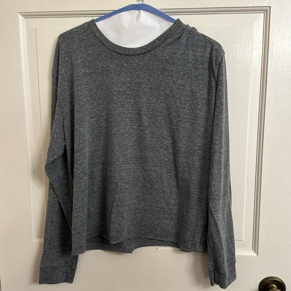 Mother Gray Long Sleeve Shirt size Large - Picture 2 of 6